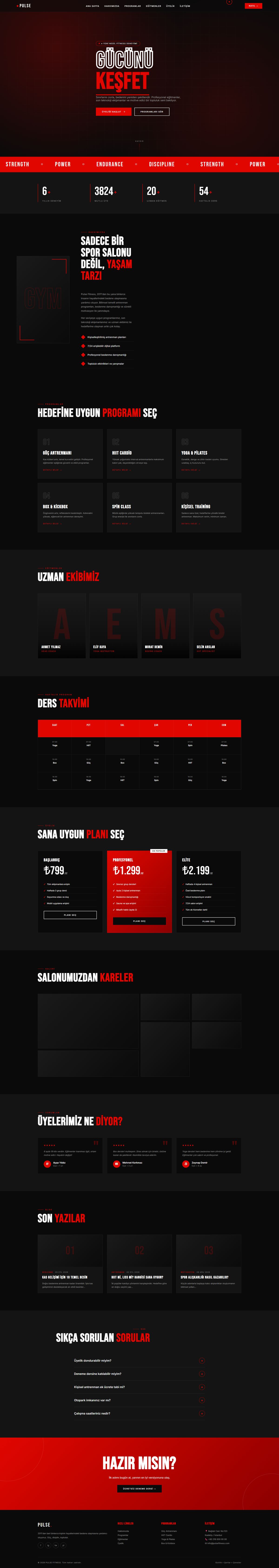PULSE FITNESS — Gücünü Keşfet